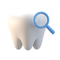 Icona stilizzata di un dente